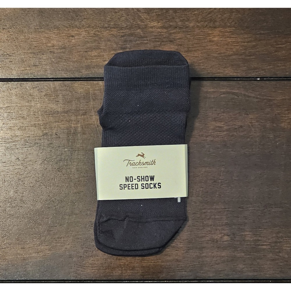 Tracksmith Speed Crew Socks‎ Gray Size XS 4-5.5